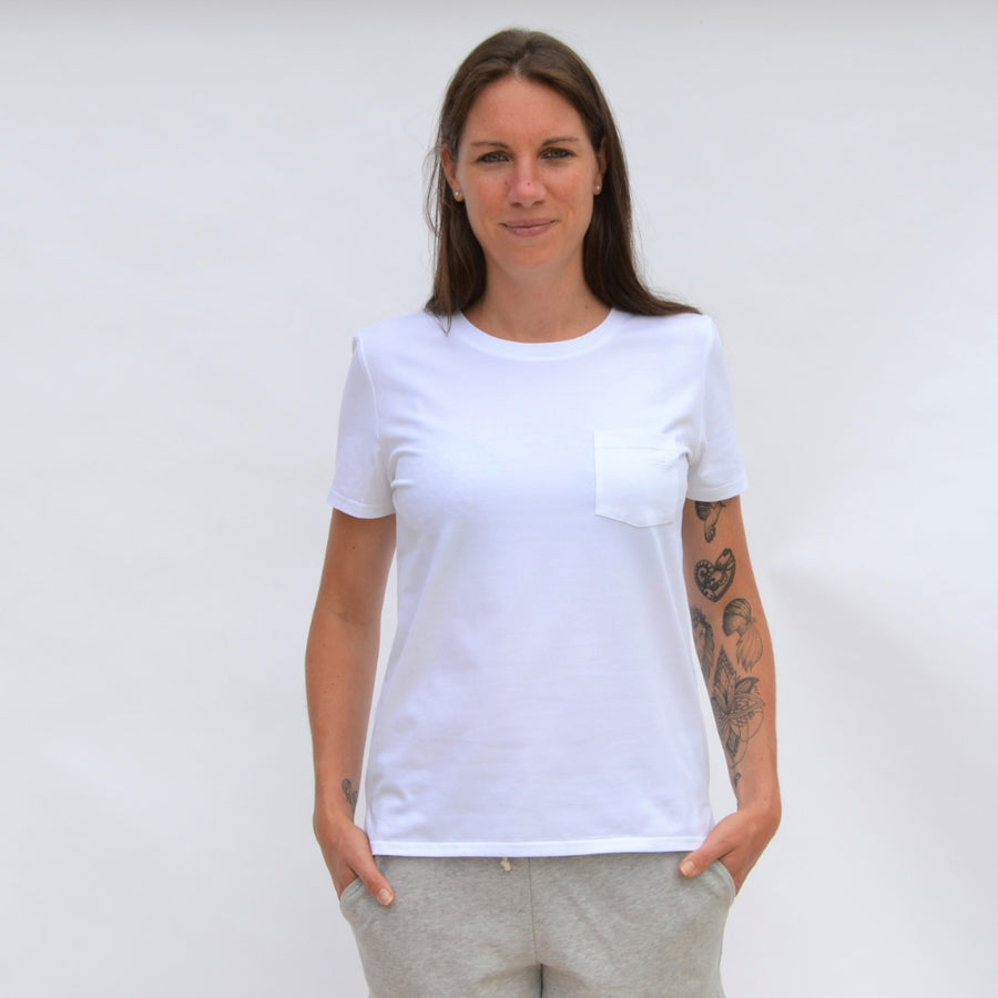 ILWJ BASIC SHIRT white