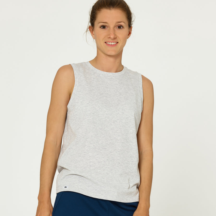 ILWJ MUSCLE TANK stone